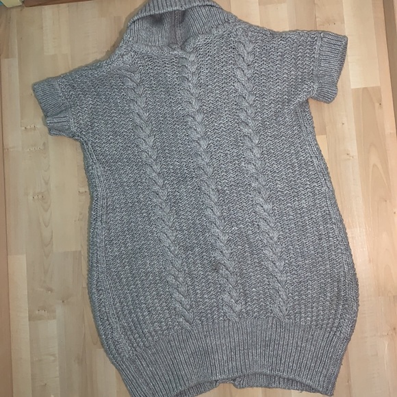 ADAM LIPPES Adampluseve Heavy Wool blend cable knit cardigan sweater - Picture 6 of 9